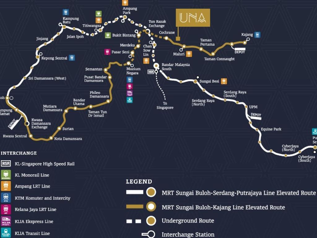 Una Residences, Sunway Velocity By Five Senses Kuala Lumpur Zewnętrze zdjęcie