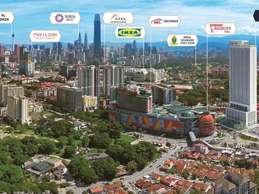 Una Residences, Sunway Velocity By Five Senses Kuala Lumpur Zewnętrze zdjęcie